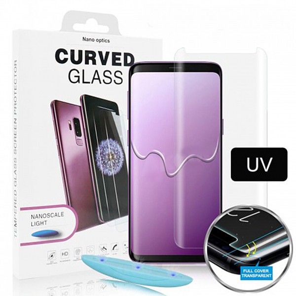 Захисне скло Clear Full Glue + Lamp Samsung S7 Edge-0