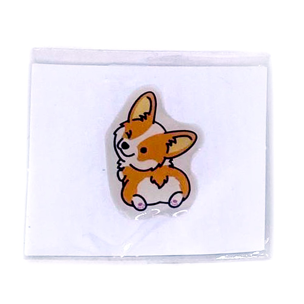3D Sticker (24 - Corgi)-0