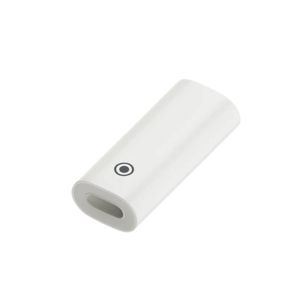 Адаптер для стілуса Apple Pencil 1st gen Lightning (female) to Type-C (female) (Бiлий)-5