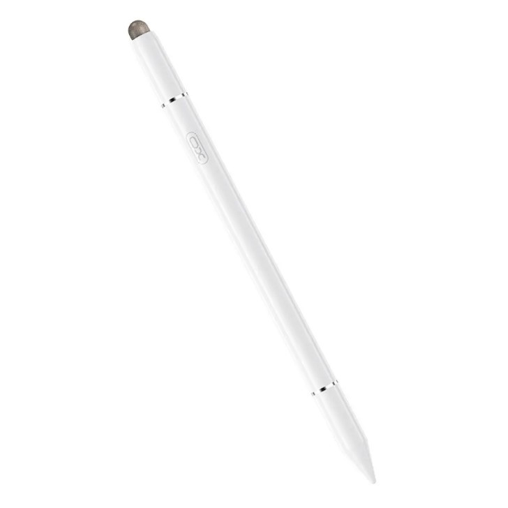 Стілус XO ST-10 3 in 1 touch-sensitive Capacitor Pen білий-1