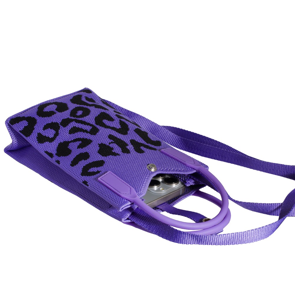 Fashion Bag Leopard Violet-2