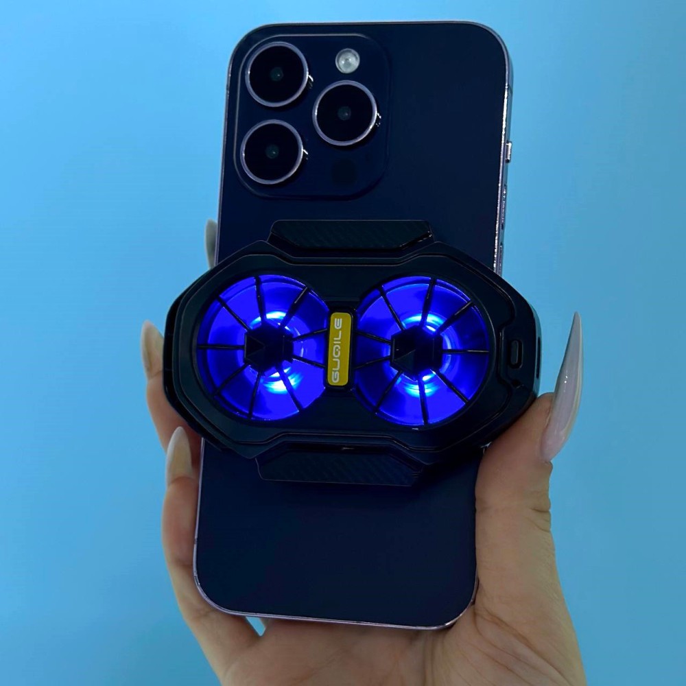 Охолоджувач для телефона FS01 з акумулятором (Чорний)-5