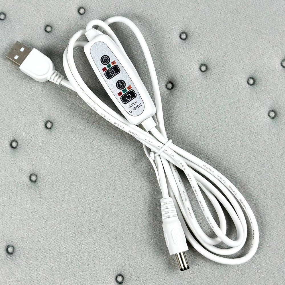 Електрогрілка-килимок (45*45 см) 3 режими від USB (Сірий)-3