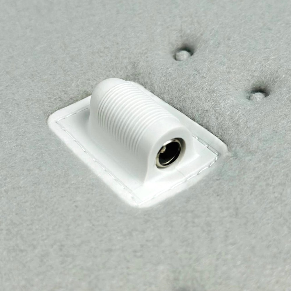 Електрогрілка-килимок (45*45 см) 3 режими від USB (Сірий)-4