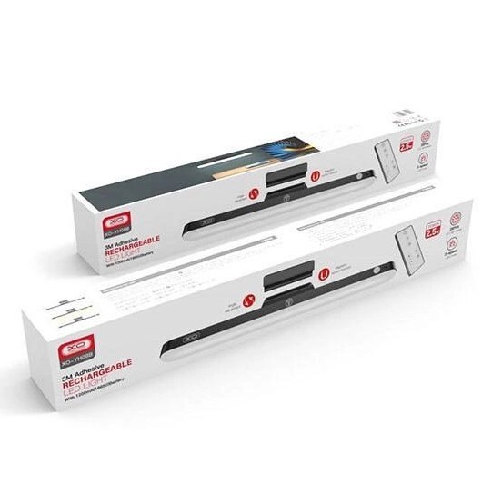 Акумуляторний магнітний світильник XO YH08   (2.5W, 1200mAh, 2-4h)  Black-0