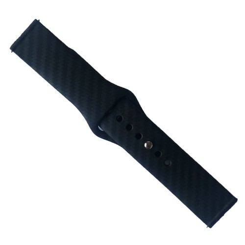Ремінець CARBON 20mm (Black)-0