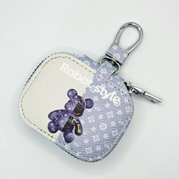 Універсальний чохол для навушників Robot Style white-0