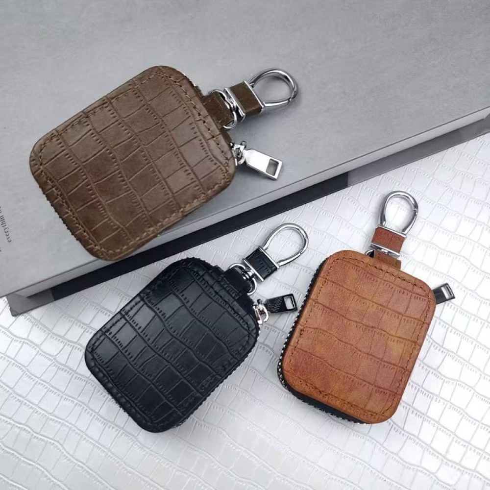 Чохол Crocodile skin Compatible with Zipper Case Universal BOX (Dark brown)-1