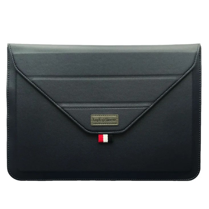 Чохол-конверт для планшету/ноутбуку New LEATHER PU для MacBook 15.4/16" Black-0