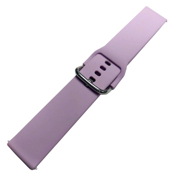 Ремінець Silicon для 20 mm (мет. застібка) (Lilac pride)-0