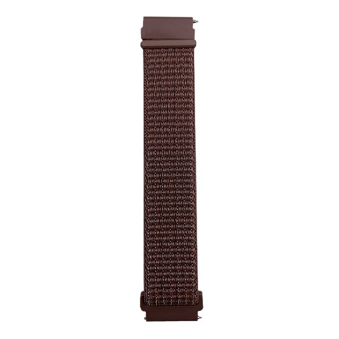 Ремінець Nylon для 22 mm (Coffee)-0