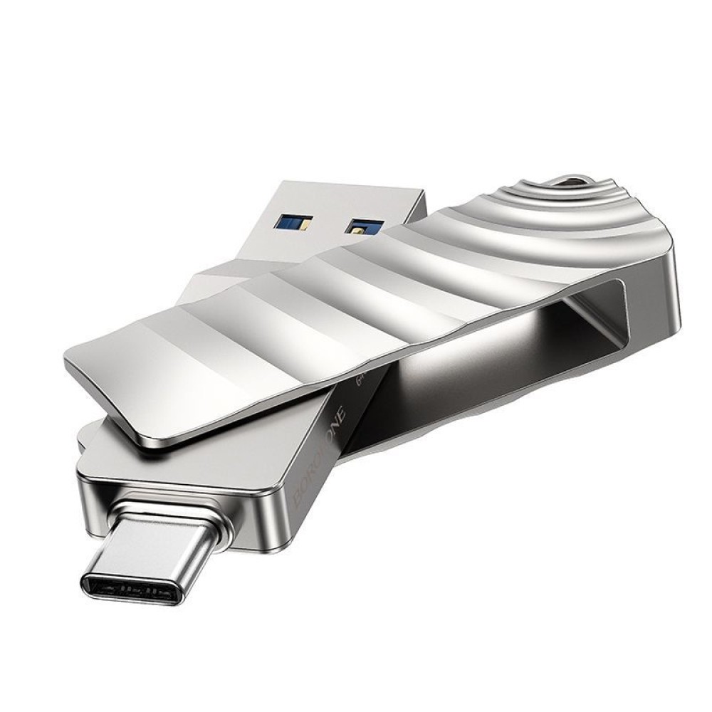 USB флеш Borofone BUD3 16GB Soul USB3.0+Type-C-1