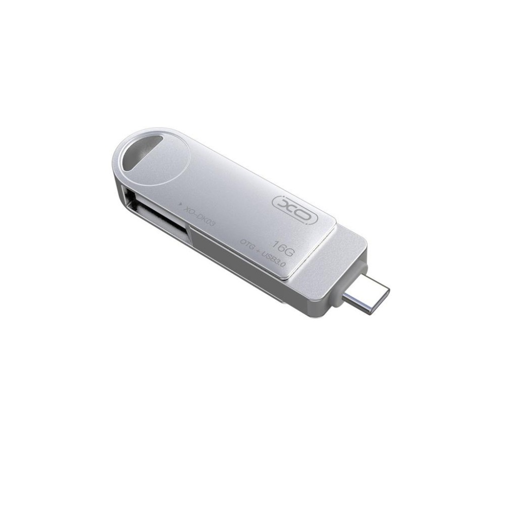 USB флеш XO DK03 16GB USB3.0+Type-C-2