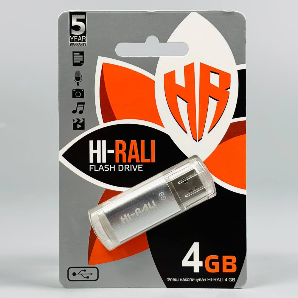 USB флеш Hi-Rali 4Gb Rocket-1