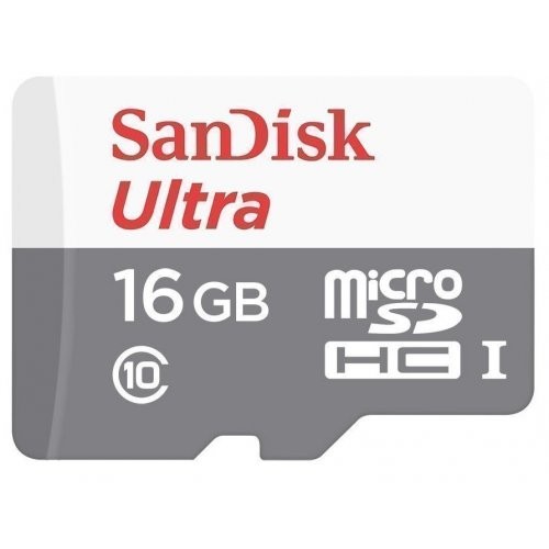 Карта пам`яті SanDisk microSDHC Ultra 16GB Class 10 80MB/s (без адаптера)-1
