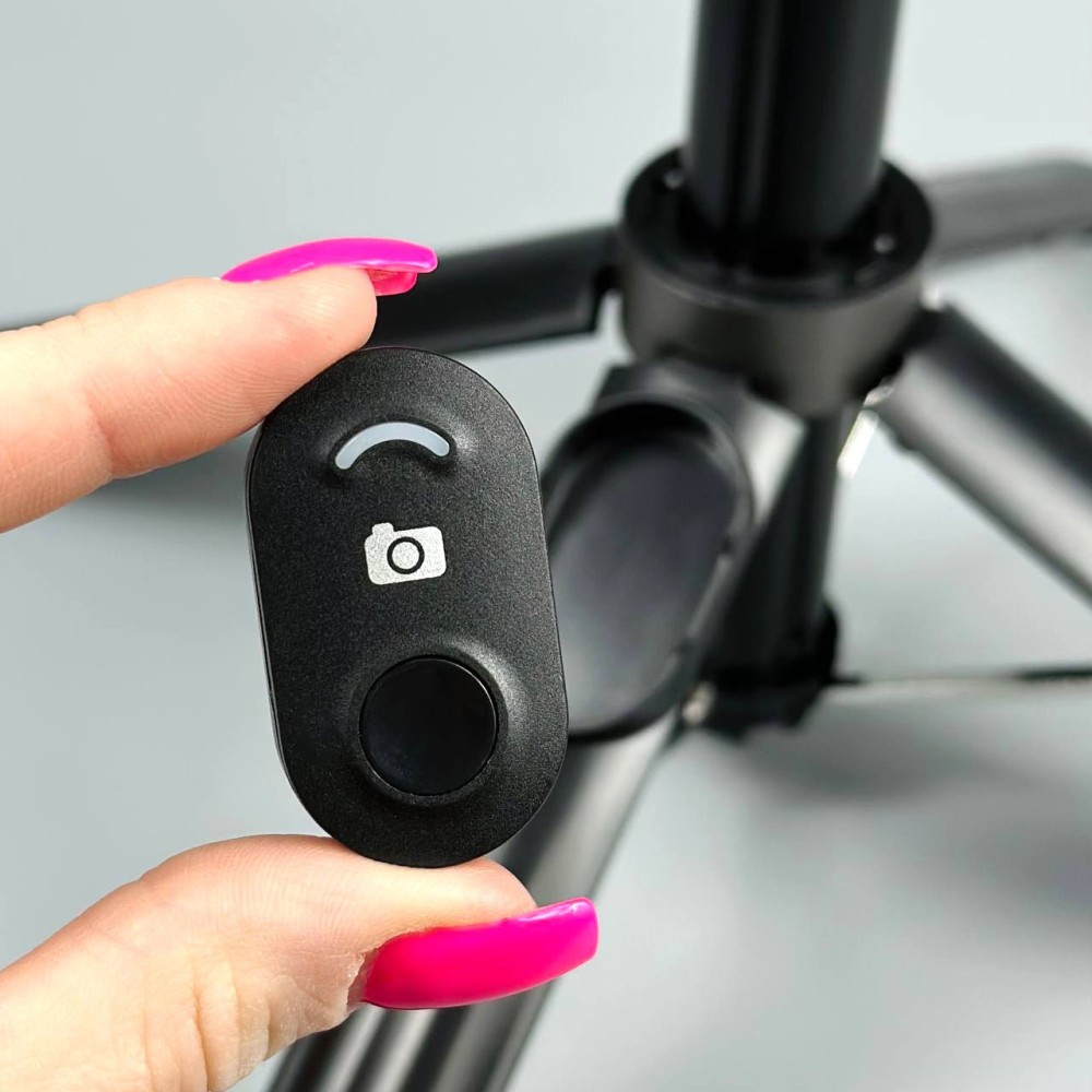 Монопод-стабілізатор Q31 Singe-Axis з підсвічуванням на штативі 101cm Bluetooth (Чорний)-3