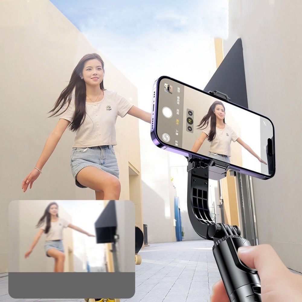 Монопод-стабілізатор Gimbal R15 Aluminum на штативі 90см Bluetooth (Чорний)-3