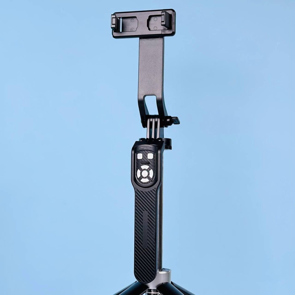 Монопод Трипод P185TK Aluminum на штативі 180cm Bluetooth (Чорний)-2