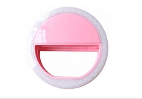 Selfie Ring Light, рожеве-0