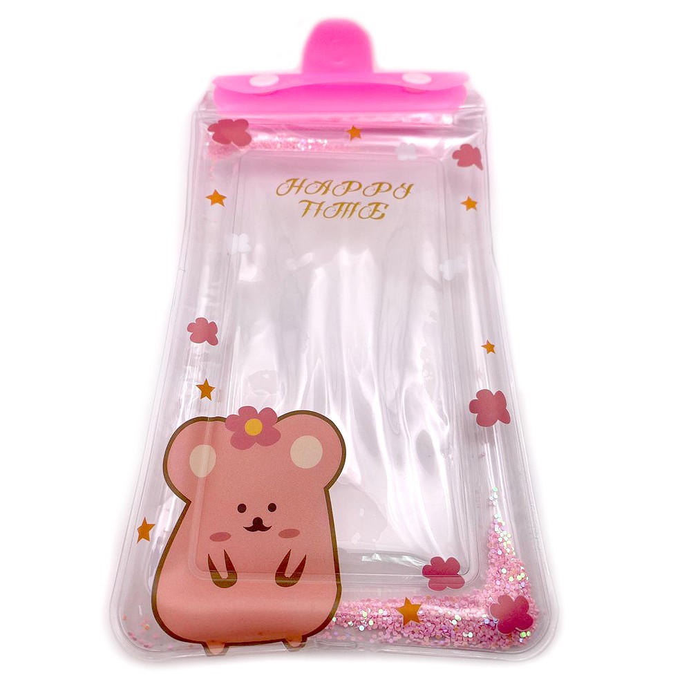 Універсальний водонепронекний чохол з зіп-застібками та малюнком-0