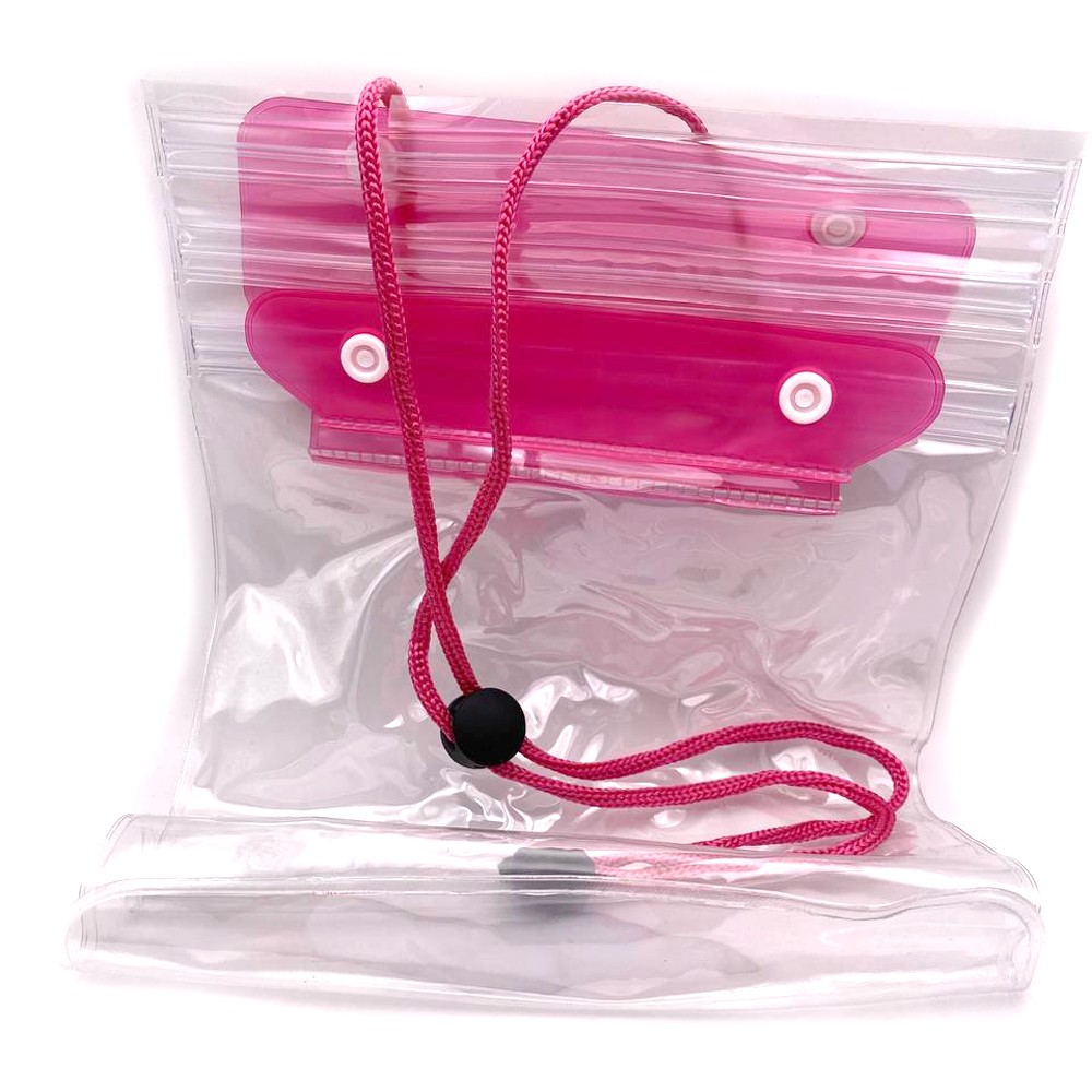 Universal Waterproof Case 17*22 см рожевий-0