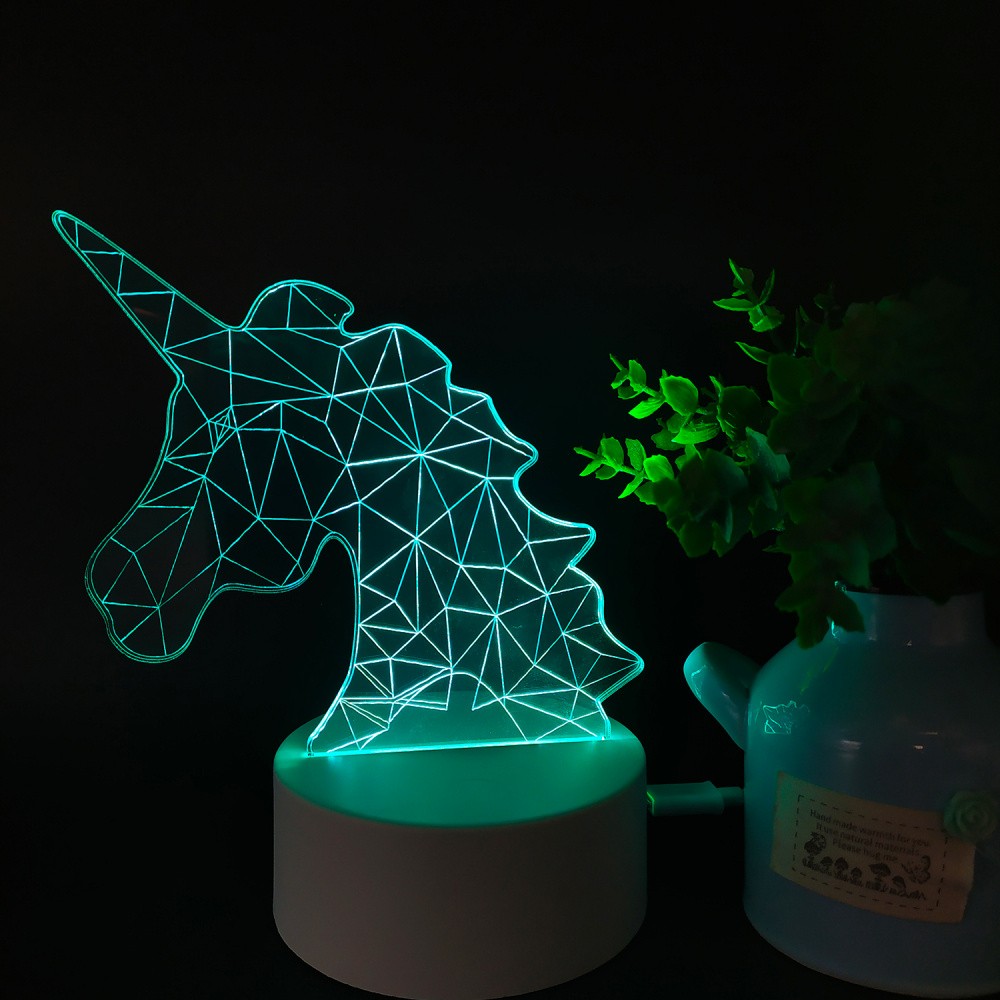 Ночник Robovan 3D (unicorn)-0