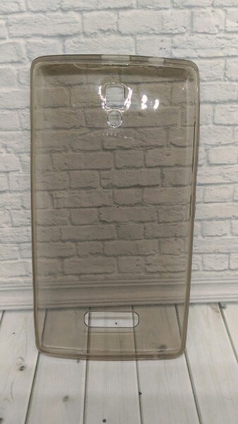 Накладка для Lenovo A2010  силікон 0,3 сірий-1