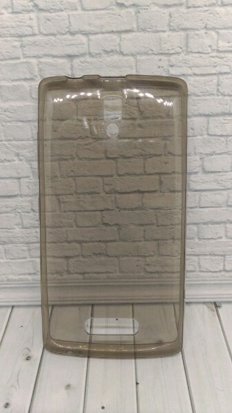 Накладка для Lenovo A2010  силікон 0,3 сірий-0