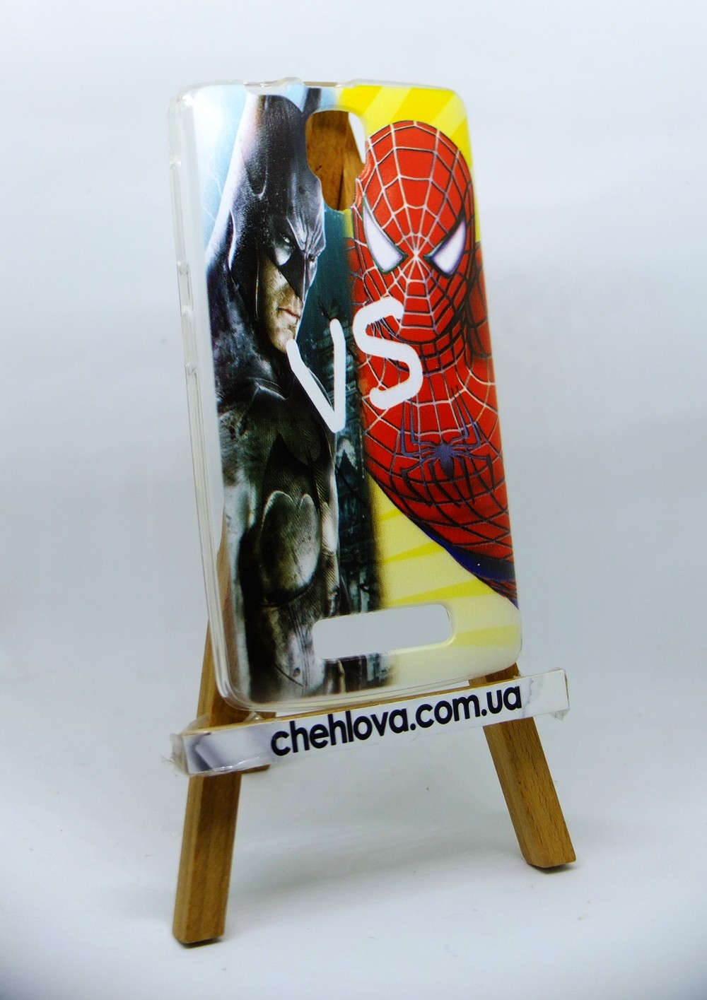 Накладка для Lenovo A2010 Batman vs Spiderman-0