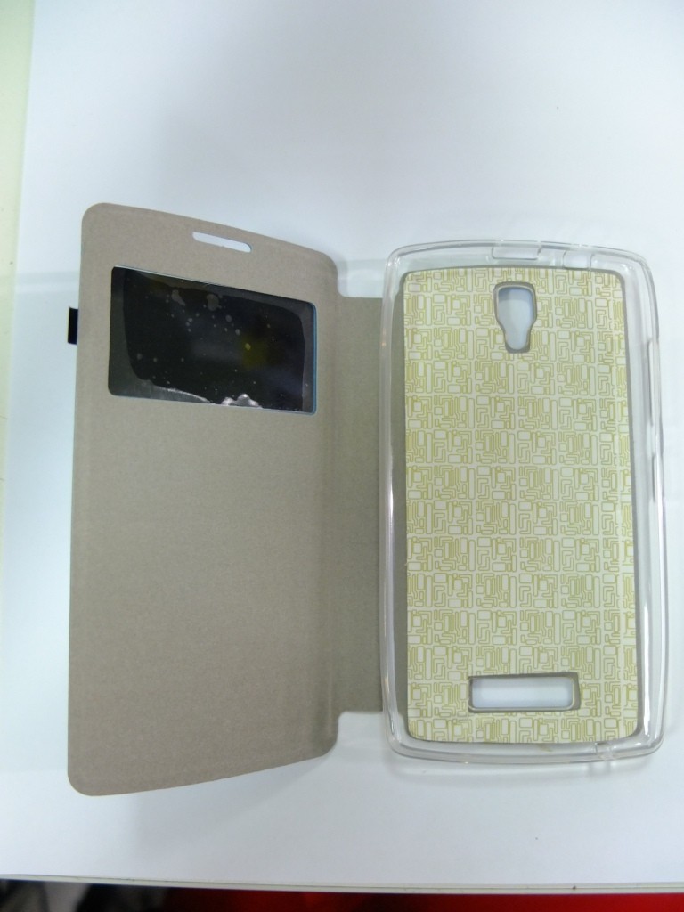 Книжка Ulike для Lenovo A2010 з вікном блакитна-2