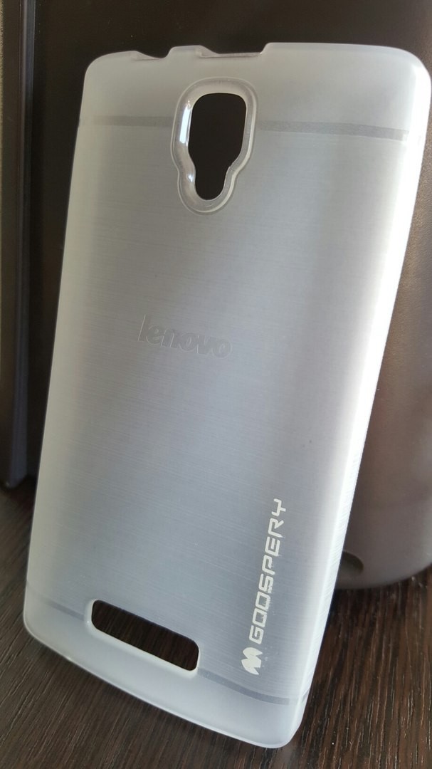 Накладка Goospery для Lenovo A2010 біла-0
