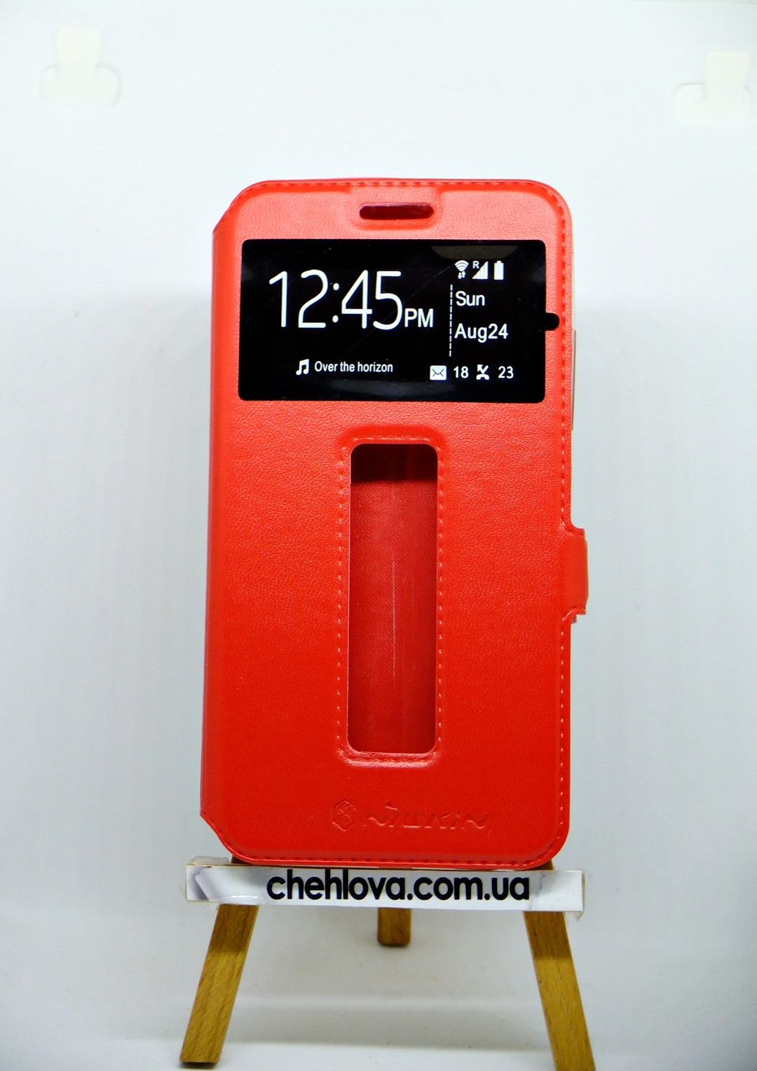 Книжка Nillkin з вікном для Lenovo A2020 червона-0