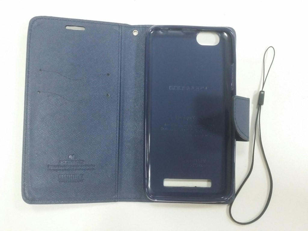 Книжка Goospery для Lenovo Vibe C (A2020) синя-2