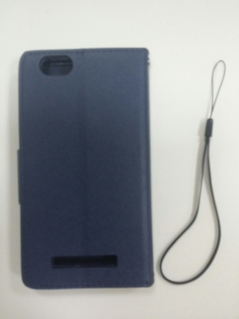Книжка Goospery для Lenovo Vibe C (A2020) синя-1