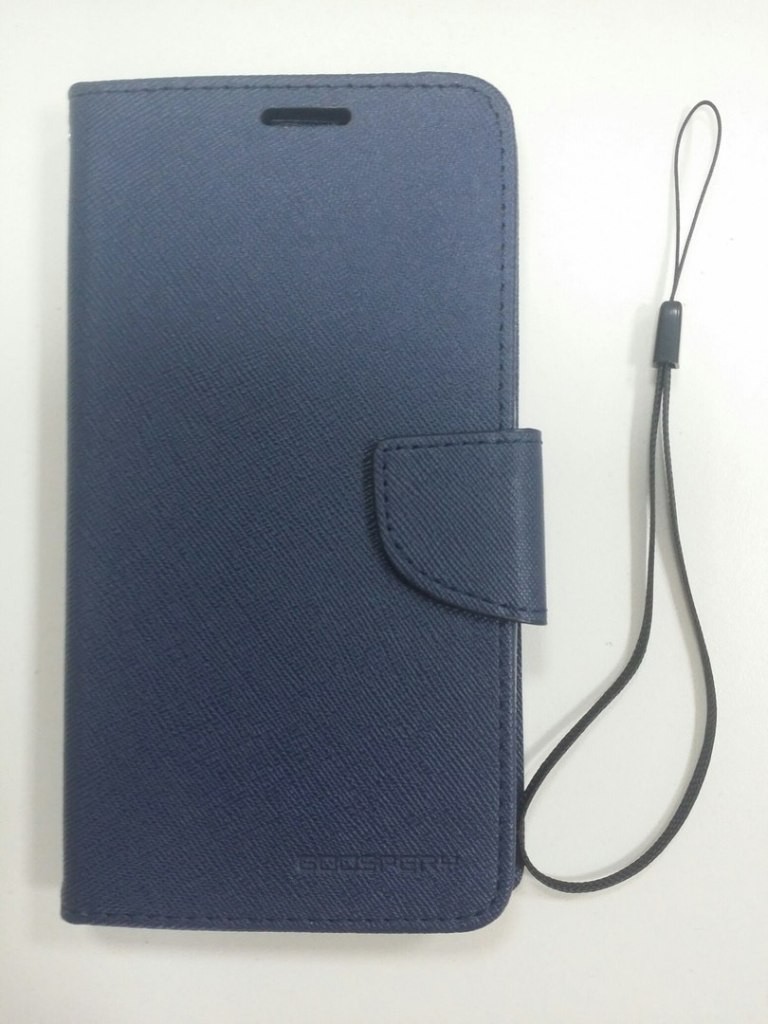 Книжка Goospery для Lenovo Vibe C (A2020) синя-0