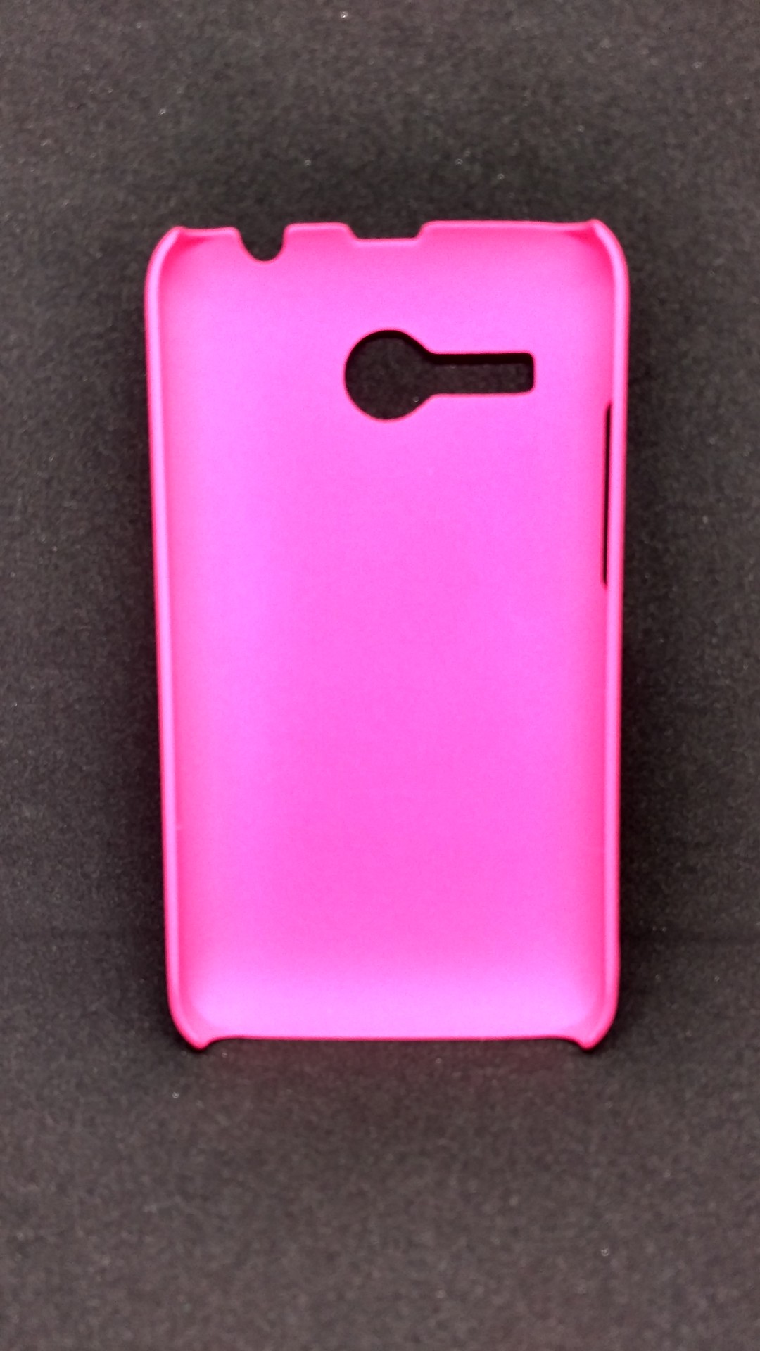 Накладка для Lenovo A316 Soft Touch (та матова плівка в комплекті) рожева-1