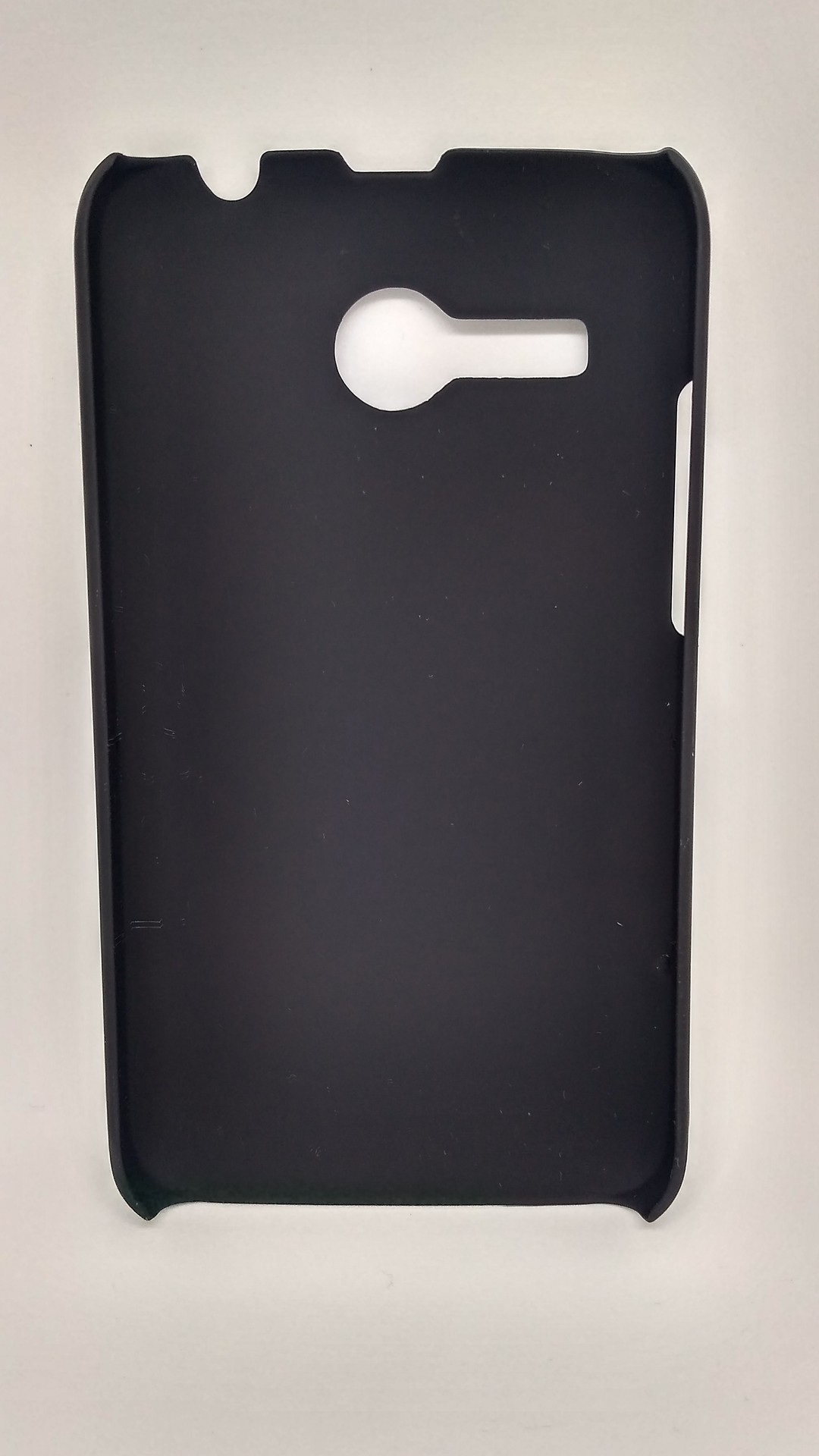 Накладка для Lenovo A316 Soft Touch (та матова плівка в комплекті) чорна-1