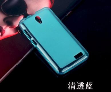 Накладка для Lenovo A319 "Blue" (силікон)-0