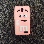 Накладка для Lenovo A319 Цукерка світло рожева 3D-0