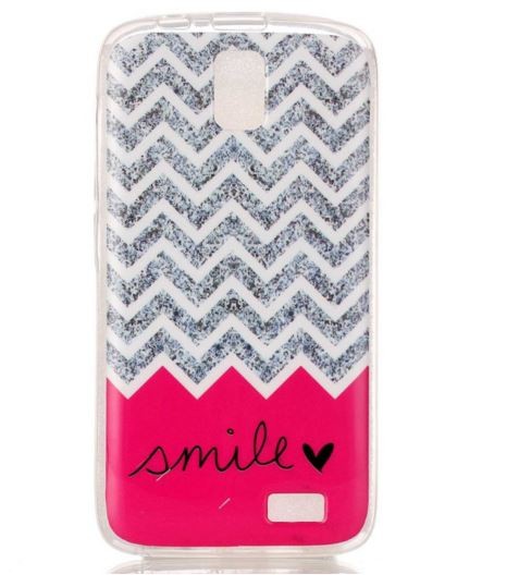 Накладка для Lenovo A328  "Smile" (силікон)-0