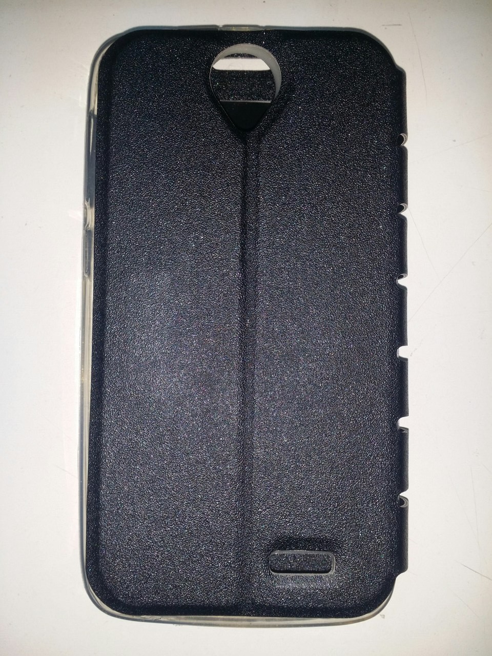 Книжка Imperium для Lenovo A388t з прихованим магнітом та вікном (чорна)-1