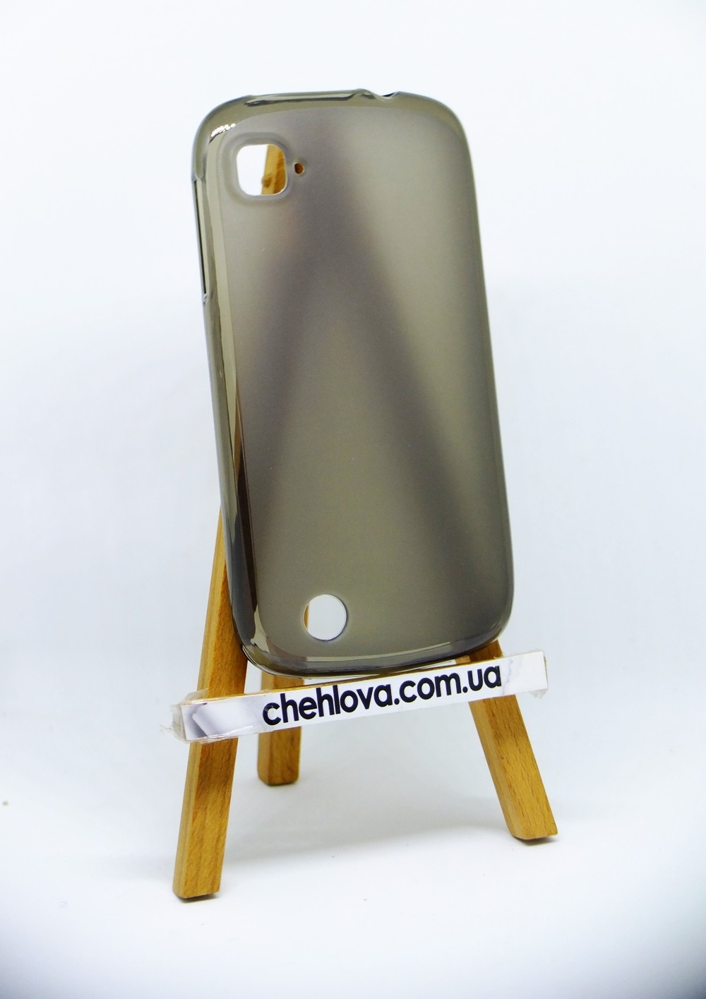 Накладка для Lenovo A520 чорна (силікон)-0