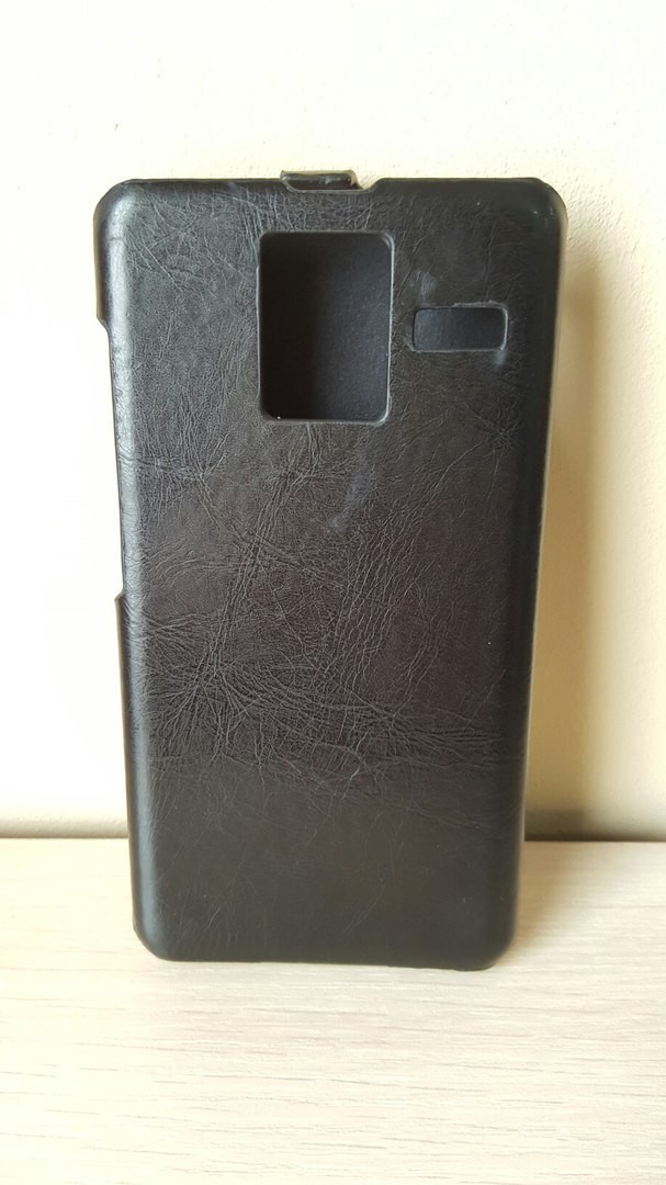 Книжка-фліп для Lenovo S580 чорна-1