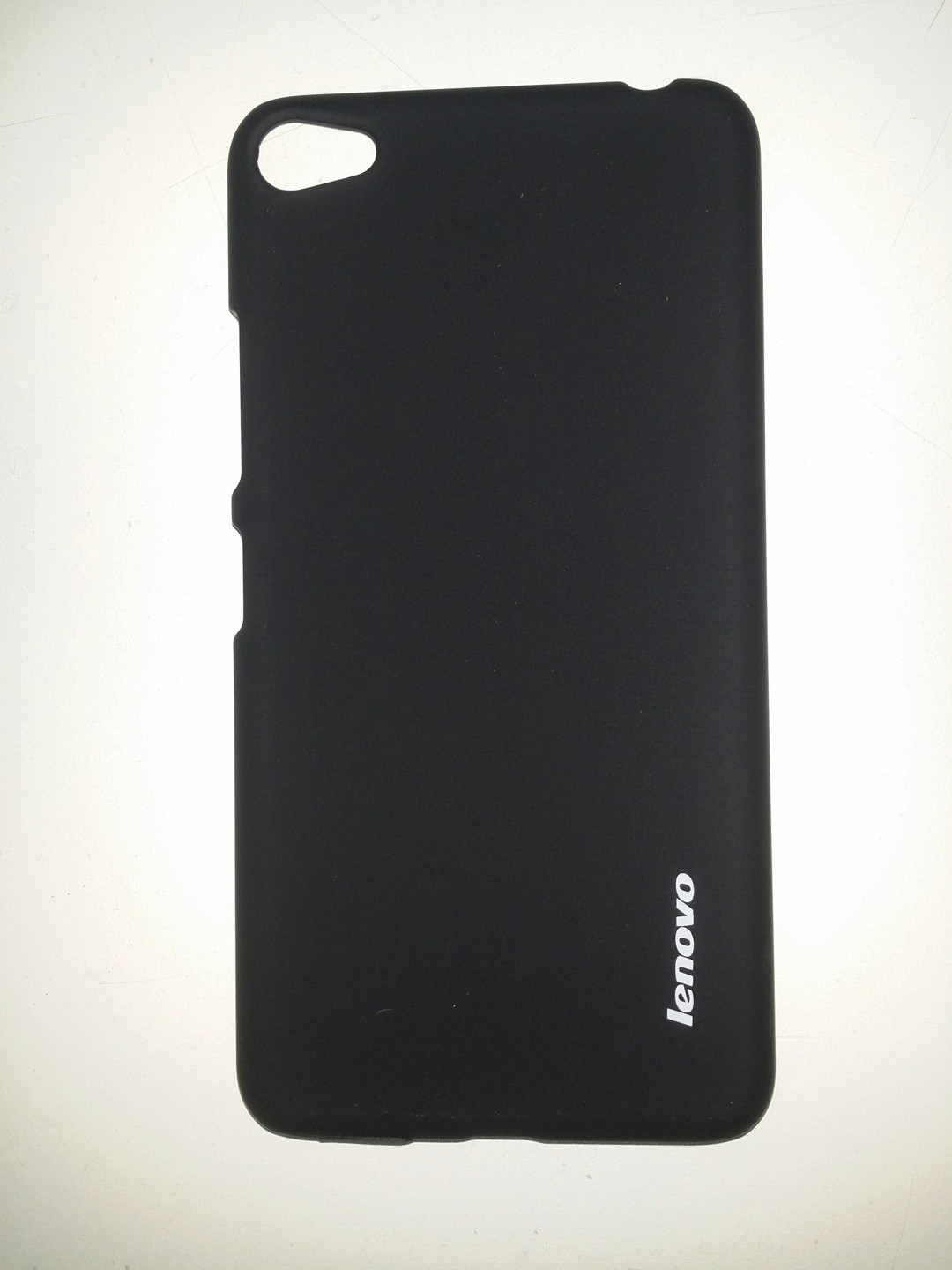 Накладка для Lenovo S60 Soft Touch (та матова плівка в комплекті) чорна-0