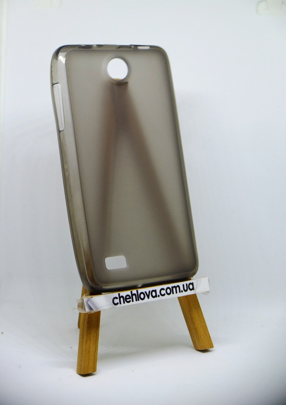 Накладка для Lenovo A656/A766 чорна (силікон)-0