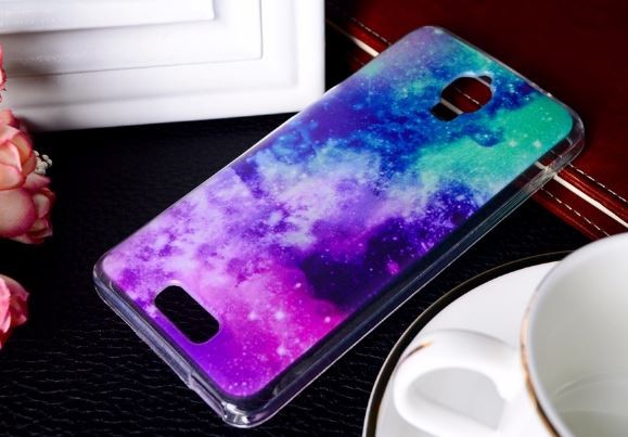 Накладка для Lenovo S660 "Космос" (силікон)-0