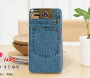 Накладка  для Lenovo A680 "Кишеня" (пластик)-0