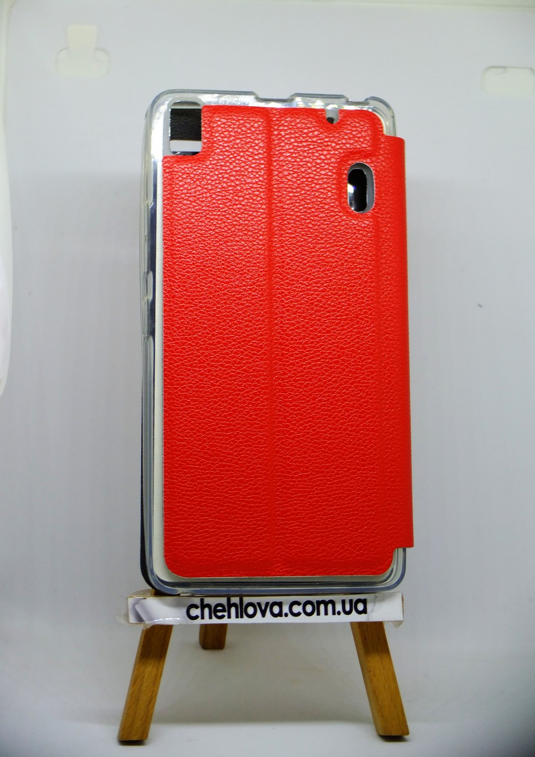 КНИЖКА NOSSON LUX для LENOVO A7000 (КРАСНЫЙ)-1