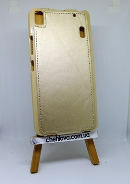 Фліп Ulike для Lenovo K3 Note A7000 золотий-1