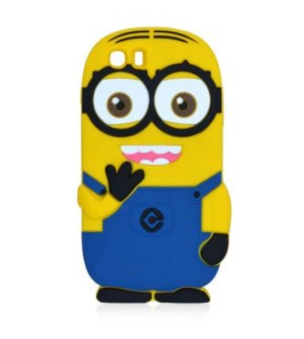 Накладка для Lenovo A828t Міньон в блакитних штанях 3D-0